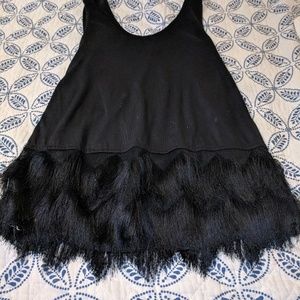 Banana Republic tasseled tunic NWT